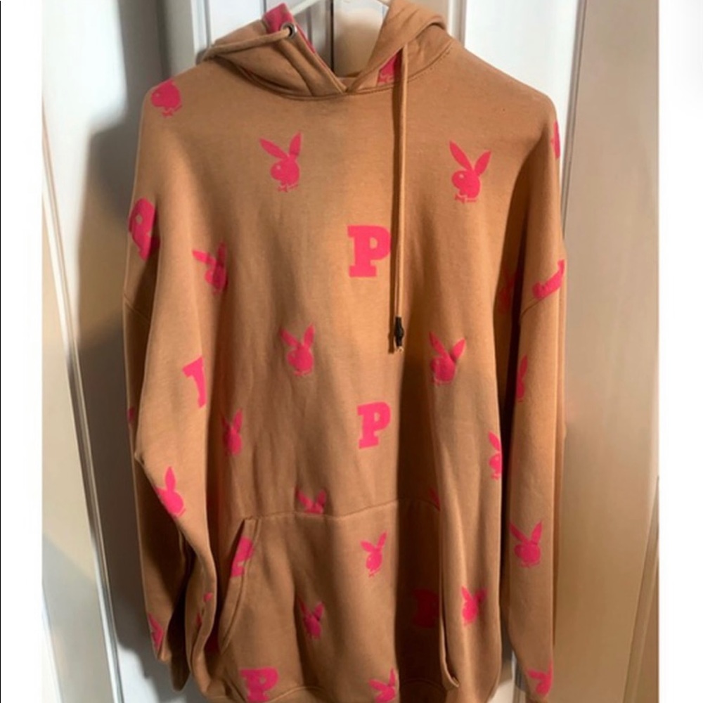 Playboy hoodie from shopping app Missguided
